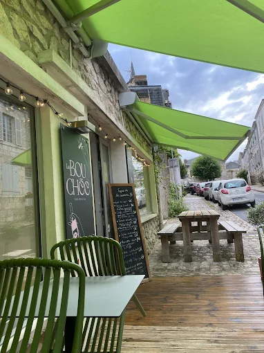Terrasse du restaurant La Bouchée à Beaugency